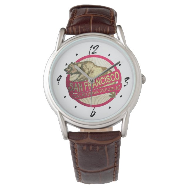 San Francisco California  beer pols horloge (Voorkant)