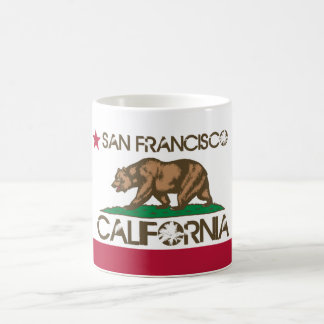 San Francisco California Flag Koffiemok
