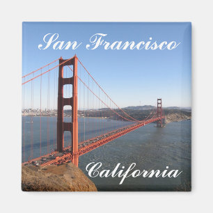 San Francisco California Fridge Magnet Magneet