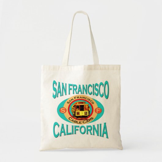 San Francisco California Gift Tote Bag (Voorkant)