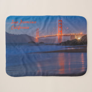 San Francisco California Golden Gate Bridge Sherpa Deken