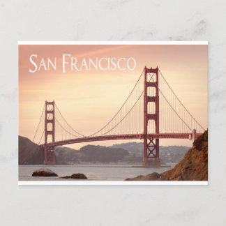 San Francisco California Golden Gate Bridge, Veren Briefkaart