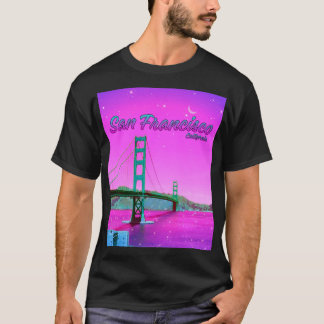 San Francisco California Golden Gate-brug  T-shirt