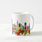 San Francisco California Skyline Koffiemok (Voorkant rechts)