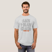 San Francisco California T-shirt (Voorkant volledig)