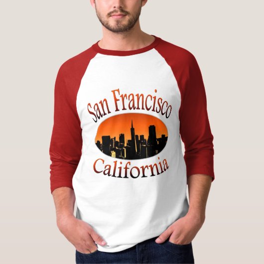 San Francisco California T-shirt (Voorkant)