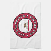 San Francisco California Theedoek (Verticaal)