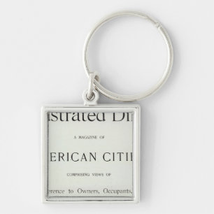 San Francisco California Title Page Sleutelhanger