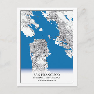 San Francisco California, Verenigde Staten: Travel Briefkaart