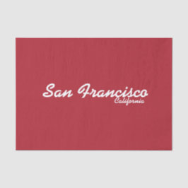San Francisco, California Weefselpapier Tissuepapier