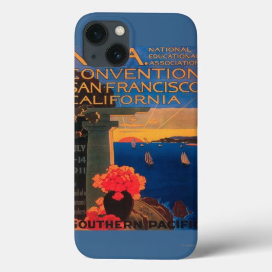 San Francisco, CaliforniaN.E.A. Conventie Case-Mate iPhone Case (Achterkant)