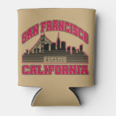 San Francisco, Californië Blikjeskoeler (Voorkant)