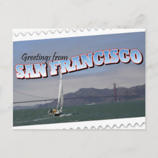 San Francisco, Californië Briefkaart