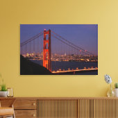 San Francisco, Californië Canvas Afdruk (Insitu (Woonkamer))