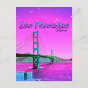 San Francisco Californië Golden Gate Bridge Briefkaart