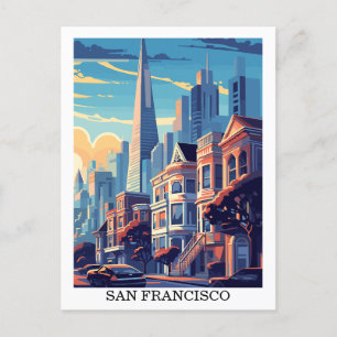 San Francisco, Californië: Reis  Briefkaart
