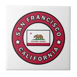 San Francisco Californië Tegeltje