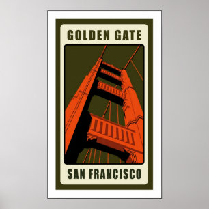 San Francisco, Californië, Verenigde Staten Poster