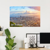 San Francisco, Californië, Verenigde Staten Poster (Thuiskantoor)