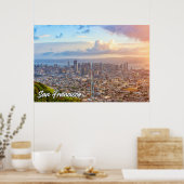 San Francisco, Californië, Verenigde Staten Poster (Keuken)