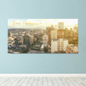 San Francisco Canvas Afdruk (Insitu (Houten vloer))