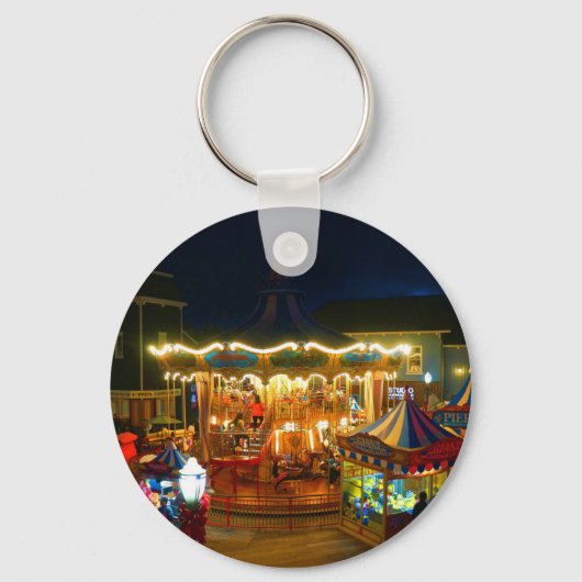 San Francisco Carousel Pier 39 #2 Sleutelhanger (Voorkant)