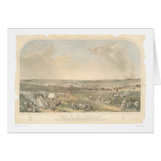 San Francisco, carte panoramique de CA (1551A)