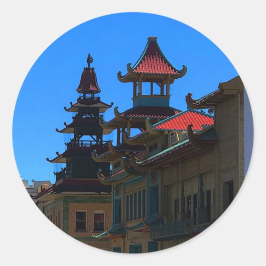 San Francisco Chinatown #10 Stickers (Voorkant)