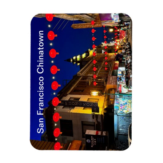 San Francisco Chinatown #11 Magnet (Vertical)