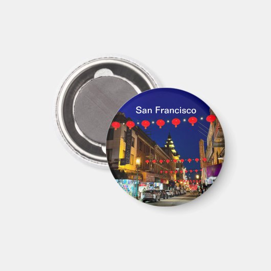 San Francisco Chinatown #11 Magnet (Recto/Verso)