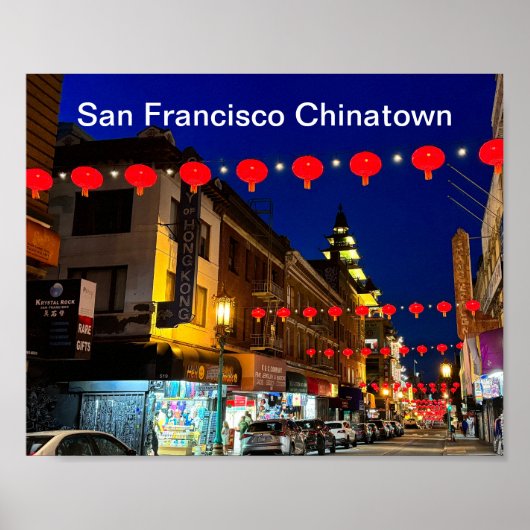 San Francisco Chinatown #11 Poster (Voorkant)