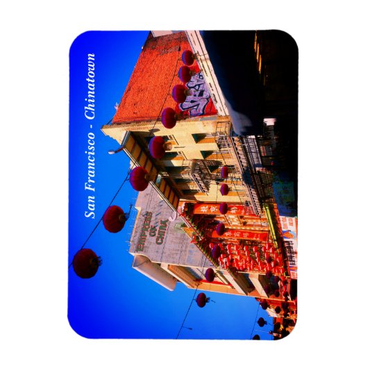San Francisco Chinatown #4 Magnet (Vertical)