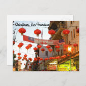 San Francisco Chinatown #5-2 Briefkaart (Voorkant / Achterkant)