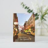 San Francisco Chinatown #5 Briefkaart (Staand voorkant)