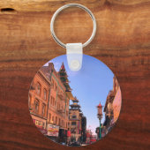 San Francisco Chinatown #7 Sleutelhanger (Voorkant)