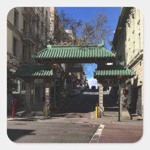 San Francisco Chinatown Gate #3 Stickers