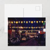 San Francisco Chinatown Lantern #1-2 Briefkaart (Voorkant / Achterkant)