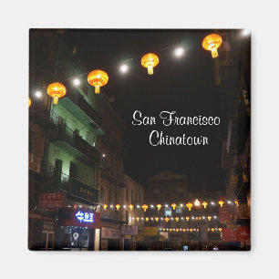 San Francisco Chinatown Lantern #3 Magnet Magneet