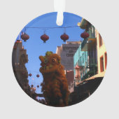 San Francisco Chinatown Lion Dance Orament (dos)