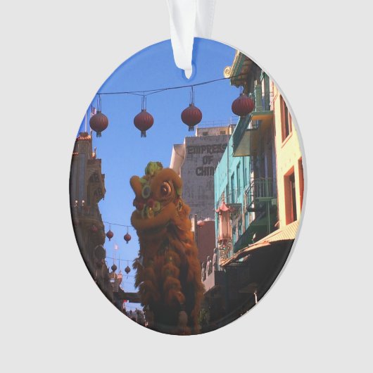 San Francisco Chinatown Lion Dance Orament (devant)