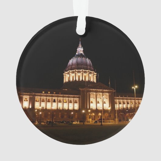 San Francisco City Hall #3-1 Ornament (achterkant)