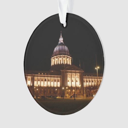 San Francisco City Hall #3-1 Ornament (voorkant)