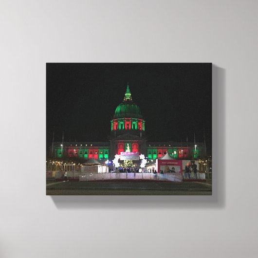 San Francisco City Hall #4 Canvas (Voorkant)
