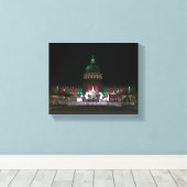 San Francisco City Hall #4 Canvas (Insitu (Houten vloer))