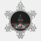 San Francisco City Hall #4 Snowflake Ornament (Voorkant)