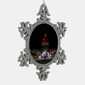 San Francisco City Hall #5 Snowflake Ornament (Links)