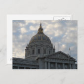 San Francisco City Hall Briefkaart (Voorkant / Achterkant)