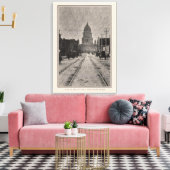 San Francisco City Hall van 8e St. Canvas Afdruk (Insitu (Woonkamer))