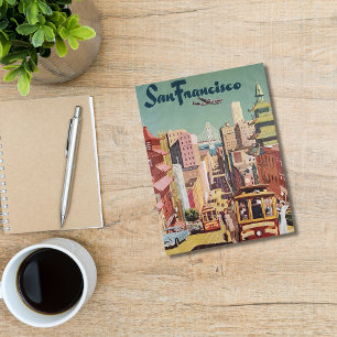 San Francisco City, Reizen, Chic Verjaardag Feestdagenkaart