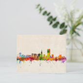 San Francisco City Skyline Briefkaart (Staand voorkant)